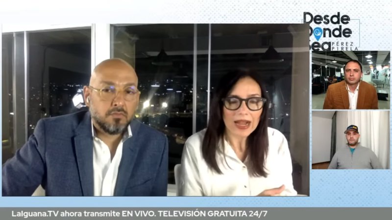 Miguel Ángel Pérez Pirela y Madelein García