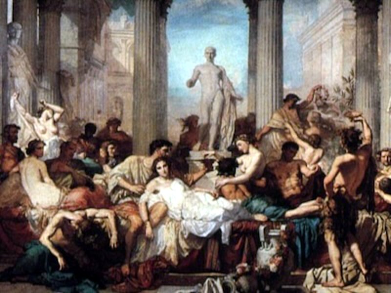 la decadencia
